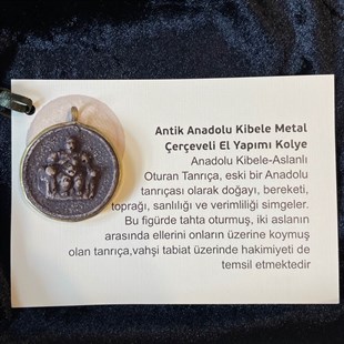 Antik Anadolu Kibele Kolye Ucu